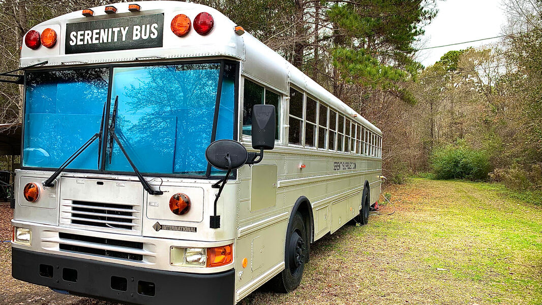 Serenity Bus Project – Custom Restored School Bus